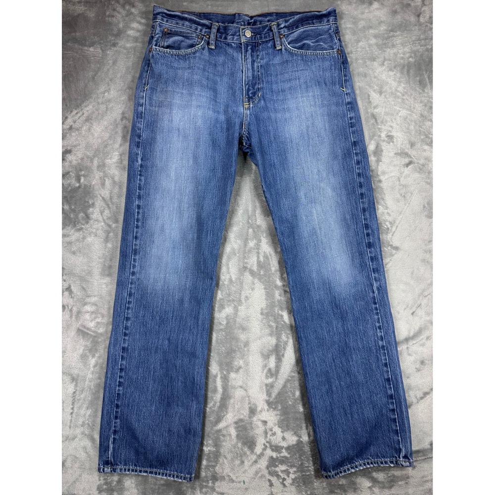 Polo Ralph Lauren Ludlow Mens Jeans 33x32 Straight Leg Blue Denim R66SD50